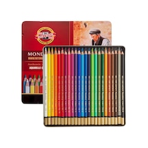 Koh-ı Noor Set Of Aquarell Coloured Pencils 3724 24 Çok Renkli