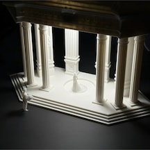 Luminos Klasik Tapınak Masa Lambası - 17 Cm 3d Pla Led 12 X 17