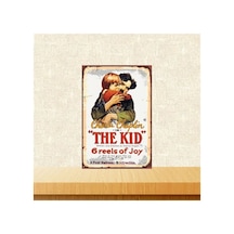 Charles Chaplin The Kid 20-30 Cm Retro Ahşap Tablo Tkfx5222 Çok Renkli - 743298879 Çok Renkli