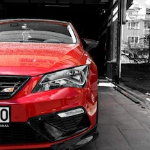 Sts Oto Aksesuar Seat Leon Mk3 Mk3.5 Batman Yarasa Ayna Kapağı Piano Black Abs Plastik (01)