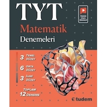 TYT Matematik Denemeleri -  Tudem Yayınları