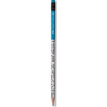 Faber Castell Silgili Caligraphy Kurşun Kalem-mavi Çok Renkli