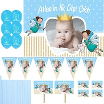 Diş Hediği, Buğdayı Erkek Bebek Süsleme Ve Magnet Seti Altın Kons +3