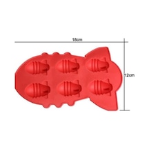 Bomba Füze Şeklinde Buz Kalıbı Kadeh Parti Buzdolabı Buzluk Suluk