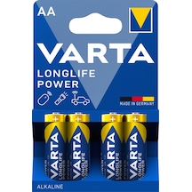Varta Longlife Power Aa Kalem Pil 4'lü Paket Alkalin 2 Adet