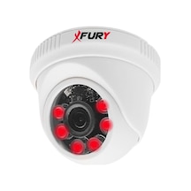 Fury 1412A 5 MP 3.6 MM Lensli 1080P 6 Atom LED Gece Görüşlü Full HD Güvenlik Kamerası