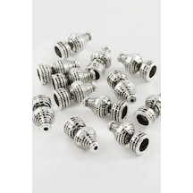 Tesbih - 409 - Ara Aparatı 50 Gram - Ece-umay - Gümüş Rengi