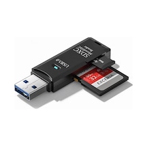 2'si 1 Arada Usb 3.0 Micro Sd/tf Kart Okuyucu, Veri Aktarım Adaptörü