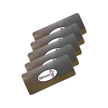 Rötuş Rütüş Rutuş Çeliği 4cmx9cm 5 Adet dır Ekstra Çapağı Alınmıştır