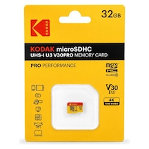 Kodak 32gb Micro Sdhc Uhs-ı U3 V30 Pro 100mb/s + 70mb/s Hafıza Kartı