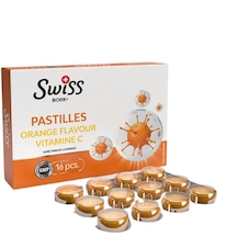 Swiss Bork Portakal Aromalı C Vitamini Pastil 3 x 16'lı