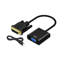 Dvı - D 24+1 To Vga Aktif Dönüştürücü Kablo Ses Destekli