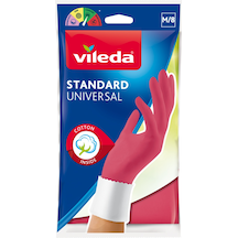 Vileda Standart Orta Boy Bulaşık Eldiven Pembe M 8