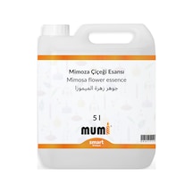 Mimoza Çiçeği Mum Esansı 5 Litre Şeffaf