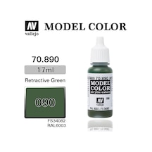 17 Ml. 90 Retractive Green-matt Model Color Serisi Maket Boyası, Vallejo 70890 Standart