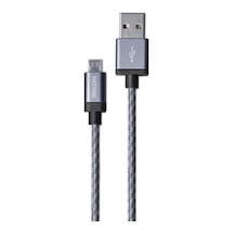 Philips Uyumlu Dlc2518N Micro Usb - Örme Şarj Ve Data Kablosu