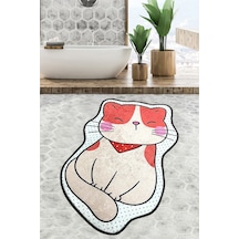 Katze Djt 60x90 cm Kaymaz Taban,Yıkanabilir