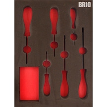 Brio Tornavida Ve Torx Allen Seti 13 Parça Sünger Yatak Boş