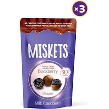 Sütlü Çikolatalı Böğürtlen 80 Gr X 3 Adet
