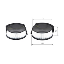 BOSCH 1987432044 POLEN FİLTRESİ VITO 97-03
