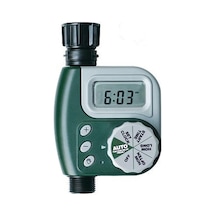 Geeksen Bahçe Sulama Zamanlayıcısı - Akıllı Su Tasarrufu Sağlayan, Avrupa Standartlarına Uygun, Dayanıklı Abs Malzeme