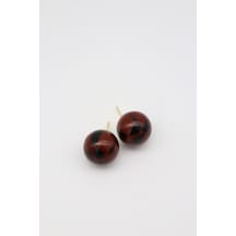 Çelik Küpe 14 K-17178 10mm Çok Renkli