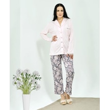 Hf Club 3103 Kadın Önden Düğmeli Pijama Takımı