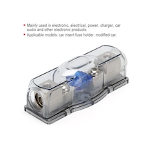 Tenfowee Araç Ve Karavan Ses Sistemi İçin Dayanıklı Mini Anl Sigorta Tutucu 60a Dahili Sigorta - Plastik Ve Metal Malzeme İle Oto Modifikasyon Uygun