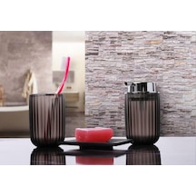 Primanova Polar 3 Lü Banyo Set Şeffaf Gri Gri - Şeffaf