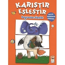 Hayvanları Keşfet-Karıştır Eşleştir - M. Sacide Kafalı - Sincap Kitap