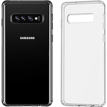 Baseus Galaxy S10 Simple Ultra İnce Kamera Korumalı Silikon Kılıf- 5775