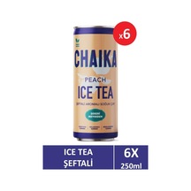 Chaika Şeftali Ice Tea 250 Ml X 6 Adet