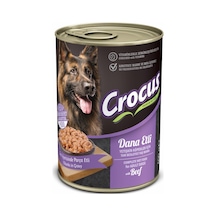 Crocus - 448 - Yetışkın Köpek Dana Etlı Yaş Mama 400 Gr X - Flzdgnkr - 4 Adet
