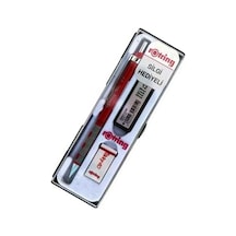 Rotring Okul Seti Versatil + Min Silgi 0.7 MM Kırmızı  Ro-K