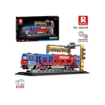 Reobrix Technic 66021 Avrupa Yük Treni G2000 European Freight Train Yaratıcı Yapı Blok Seti Building Blocks - 1980 Parça