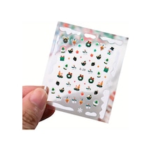 No:29 - 3d Tasarım Yapışkan Tırnak Sticker Tırnak Dövmesi Nail Art