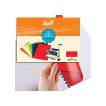 Teknomeda Sarff 450 Micron A3 Opak Kırmızı Pp Kapak 50 Li Paket