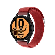Newface - 932 - Watch 20mm Kr410 Kumaş Kordon - Edntrend - - Kırmızı
