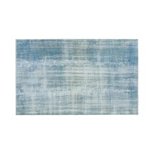 El Dokuması Vintage Yün-pamuk Mavi Halı 20040 158 X 250 Cm