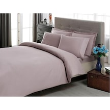 Taç Nevresim Takımı King Size Premium Stripe Lila Çok Renkli