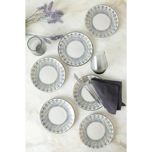 Professional Mirabella Ege Pasta Tabağı 20 Cm 6 Adet 23471 Çok Renkli