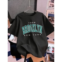Noıssey Urban Pop Graphic Kadın Tişört Koleksiyonukod 5116 Siyah