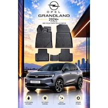 Opel Grandland 2024+ Hybrid Aracınıza Özel Üretim Havuzlu Paspas Takımı A+ -mod-