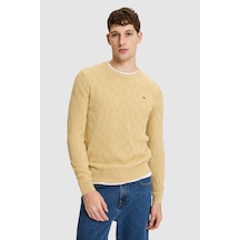 U.S. Polo Assn. Erkek Beyaz Kazak 50328913-vr110 Vanilya