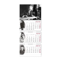 2027 Atatürk Gemici Duvar Takvimi - İmza
