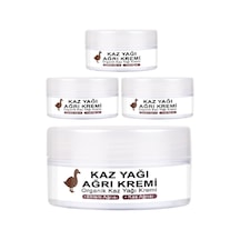 Kaz Yağı Masaj Kremi 50 Ml 4 Adet Eklemkas Ve Belağrıları İçin Bamya Tohumu, Apitoksin Arızehiri Boswellia Ve Kolajen Formüllü