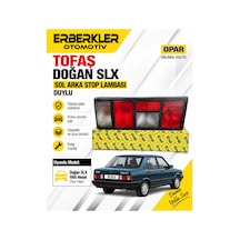 Tofaş Doğan Slx Sol Arka Stop Lambası Duylu Opar Marka - Erb355
