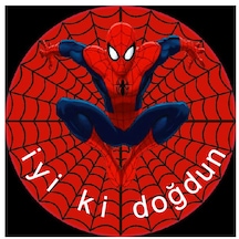Spiderman Şekerli Yenilebilir Kağıda Resimli Pasta ve Dekoru Baskı