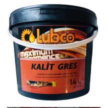 Lubco 180 Cc Isıya Dayanıklı Rulman Kırmızı Gres 14 KG