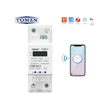 Tomzn Hiking Voltaj Akım Koruma Rölesi 65A Zigbee Yüksek Alçak Gerilim Akım Koruyucu Röle